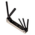 KLE-70579                      Folding Hex-Key Set, 5-Keys from KLE